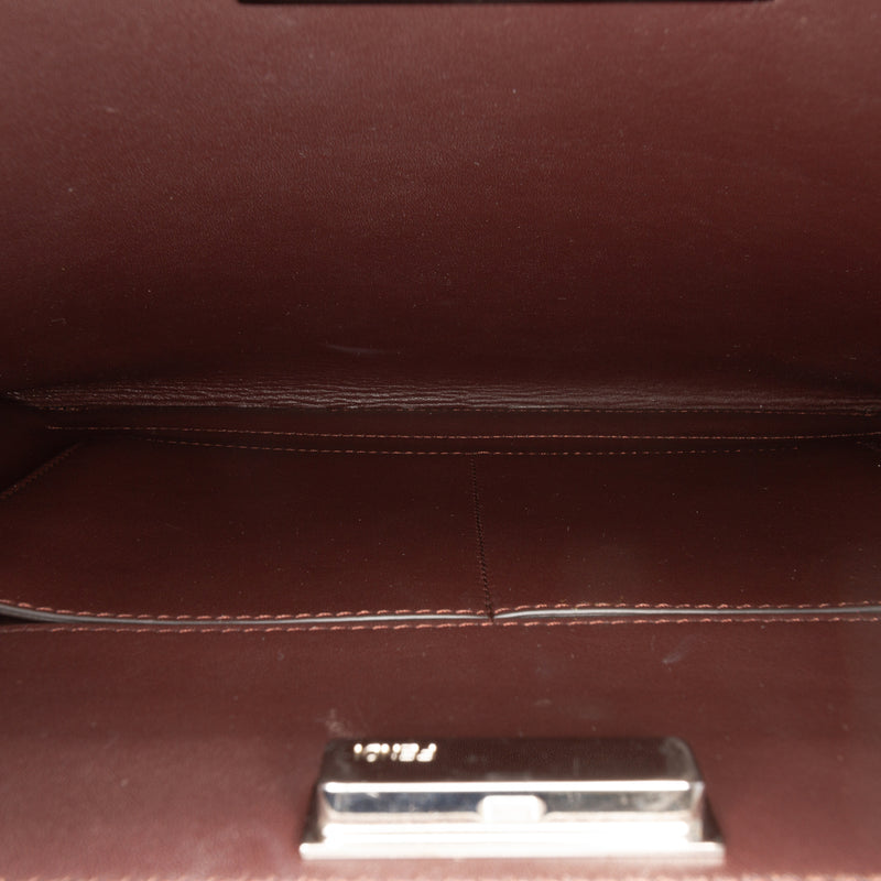 Leather Peekaboo Clutch Crossbody - Image 5
