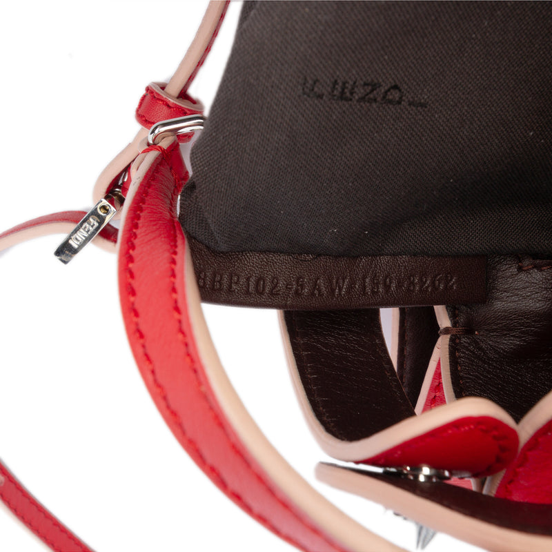 Leather Peekaboo Clutch Crossbody - Image 7