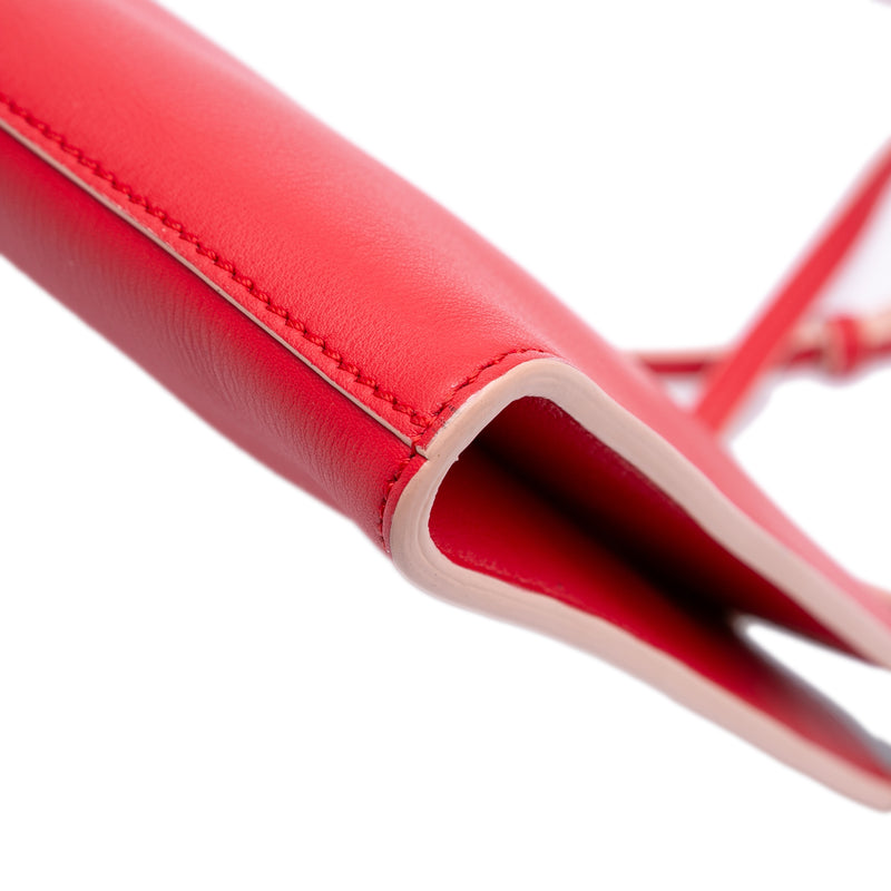 Leather Peekaboo Clutch Crossbody - Image 8