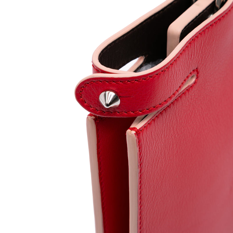 Leather Peekaboo Clutch Crossbody - Image 9
