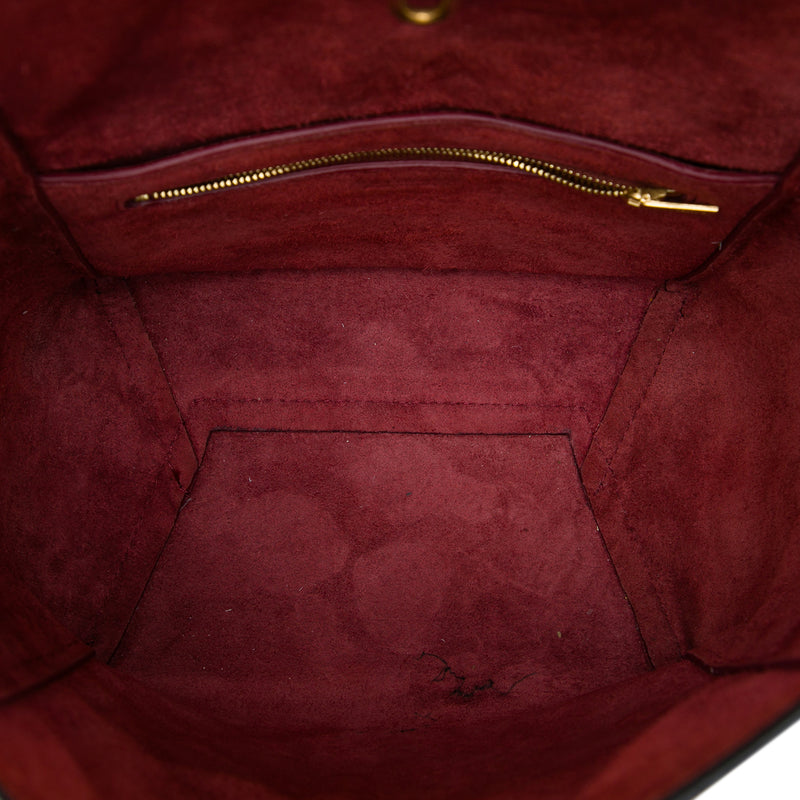Small Leather Seau Sangle Bucket Bag - Image 4