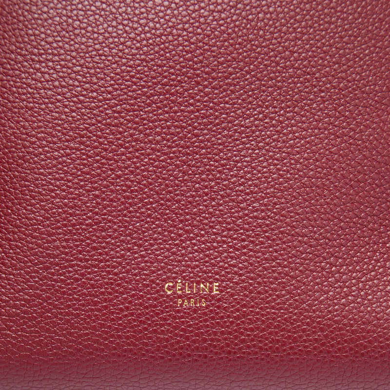 Small Leather Seau Sangle Bucket Bag - Image 5
