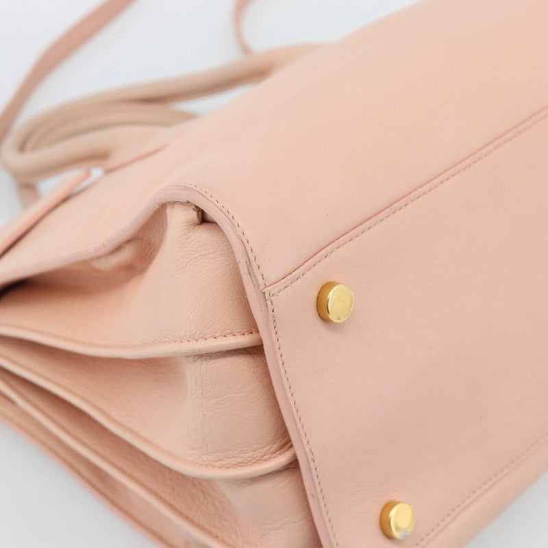 Saint Laurent Sac De Jour Leather Pink Bag
