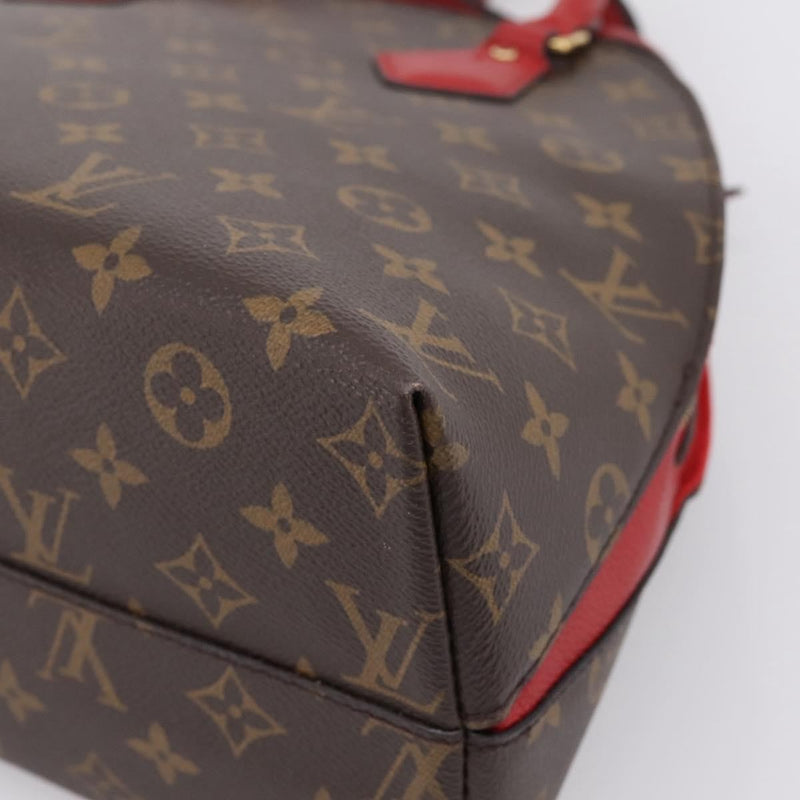 Louis Vuitton Alma Bnb Monogram Canvas With Leather Brown Bag