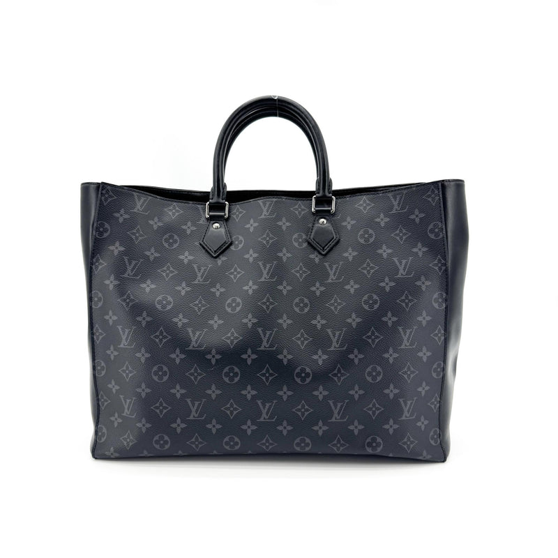 Louis Vuitton Grand Sac Monogram Jacquard Black Canvas Bag