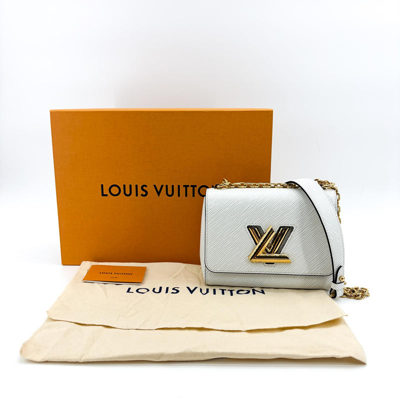 Louis Vuitton Twist Epi Leather White Bag