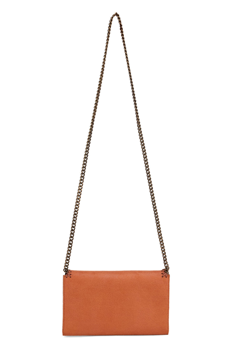 Stella Mccartney Falabella Shoulder Bag — Orange Polyester