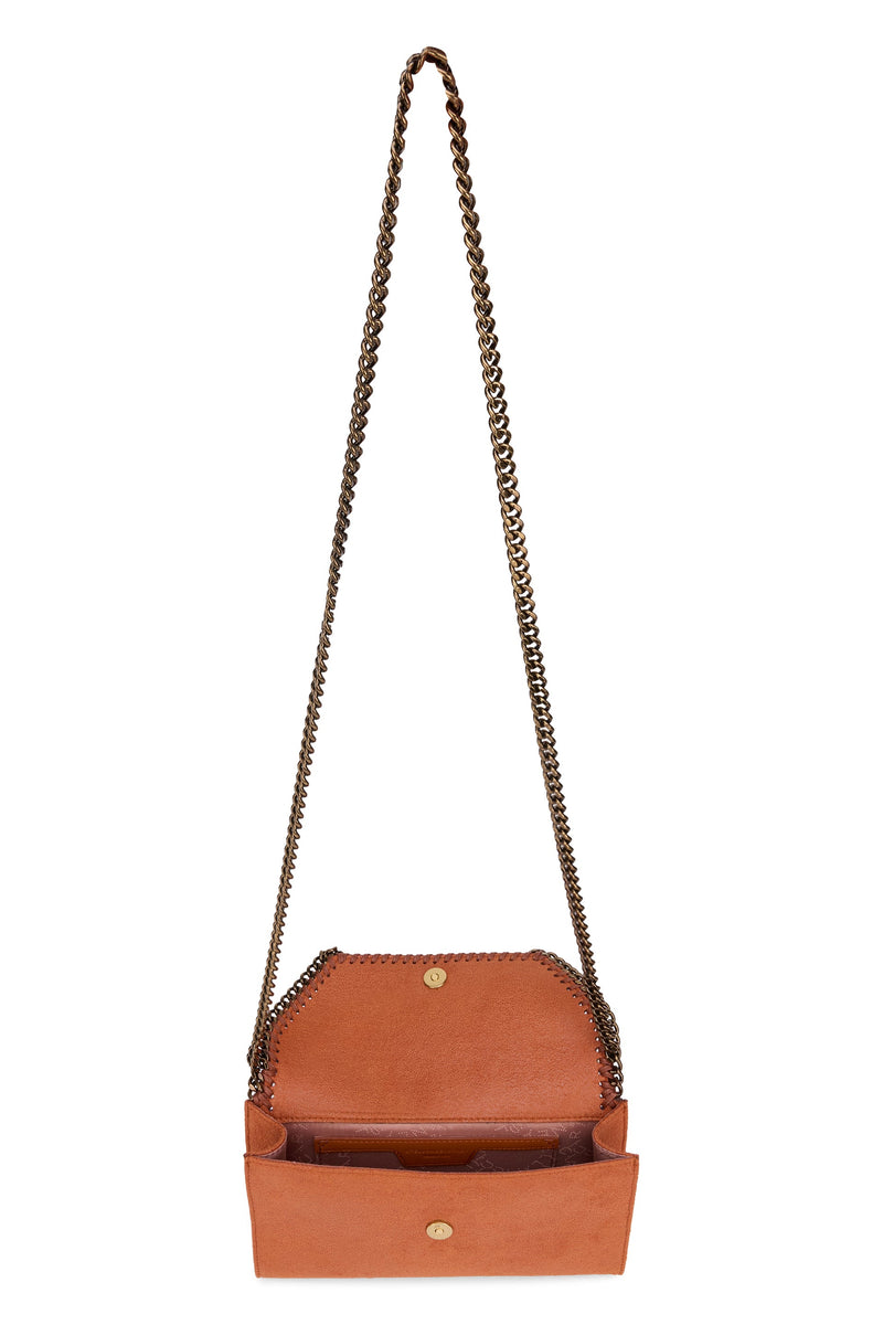 Stella Mccartney Falabella Shoulder Bag — Orange Polyester