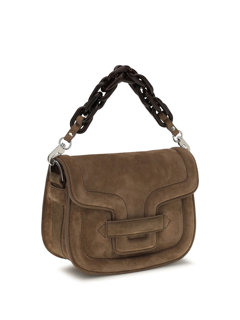 Pierre Hardy Alphaville Shoulder Bag — Brown Goatskin/hircus Goatskin