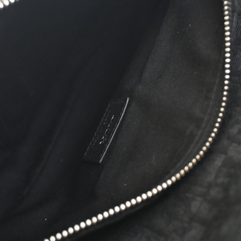 Oblique Canvas Saddle Crossbody - Image 10
