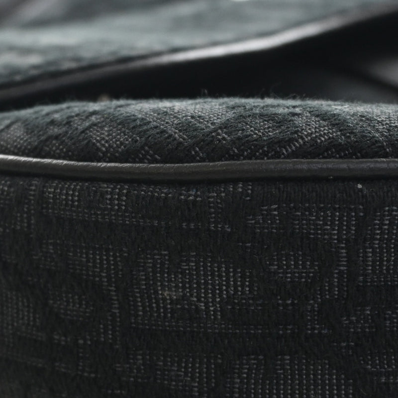 Oblique Canvas Saddle Crossbody - Image 11