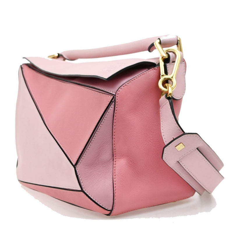Loewe Puzzle Leather Pink Bag