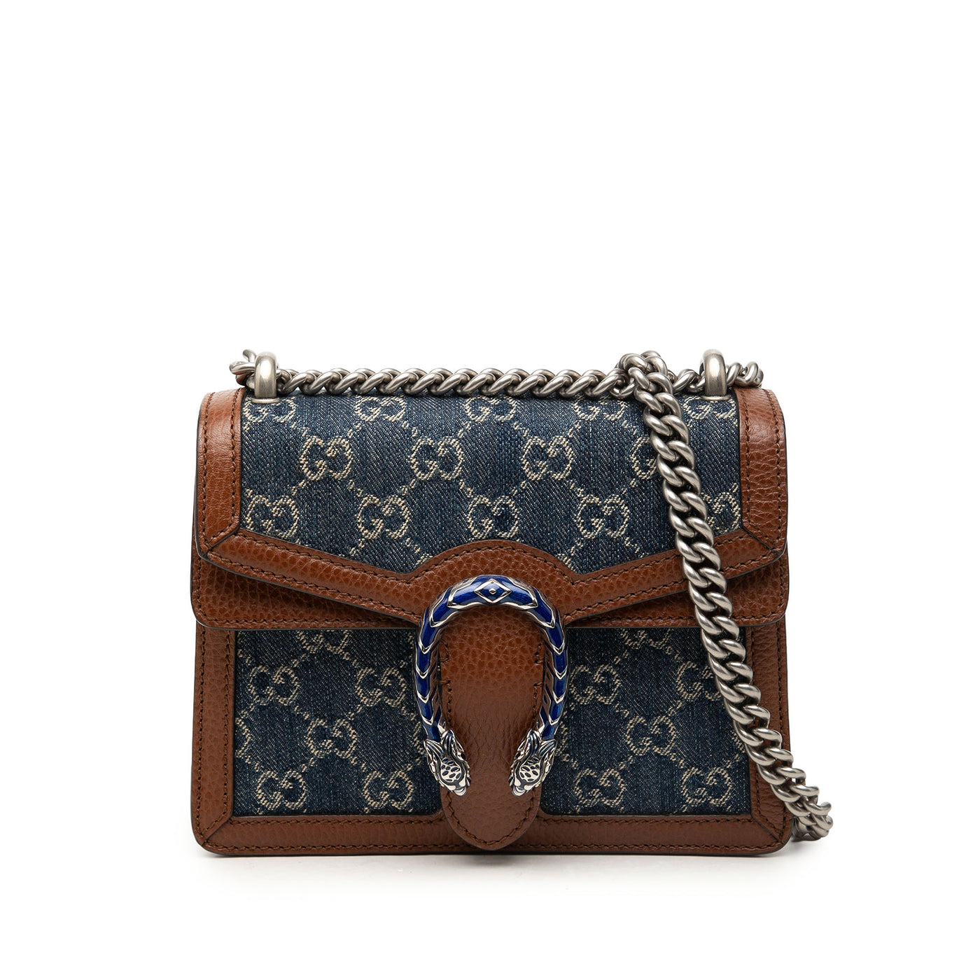 Small GG Denim Dionysus Crossbody - Image 1