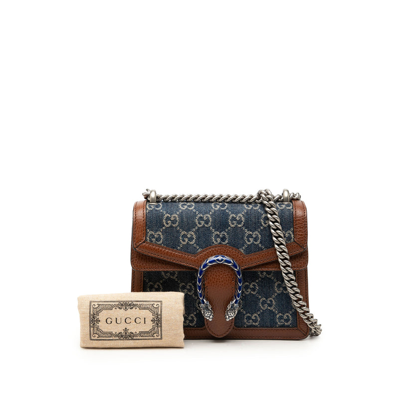 Small GG Denim Dionysus Crossbody - Image 7