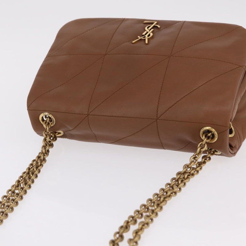 Saint Laurent Jamie 4.3 Quilted Leather Brown Bag