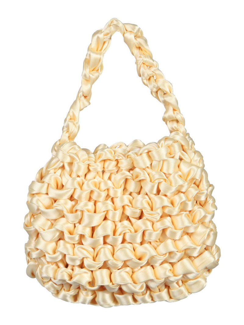 Miista Mini Theodore Top Handle Bag — Yellow