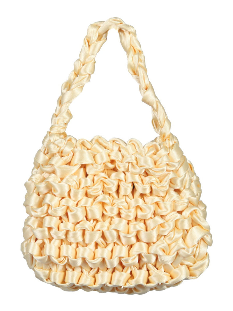 Miista Mini Theodore Top Handle Bag — Yellow