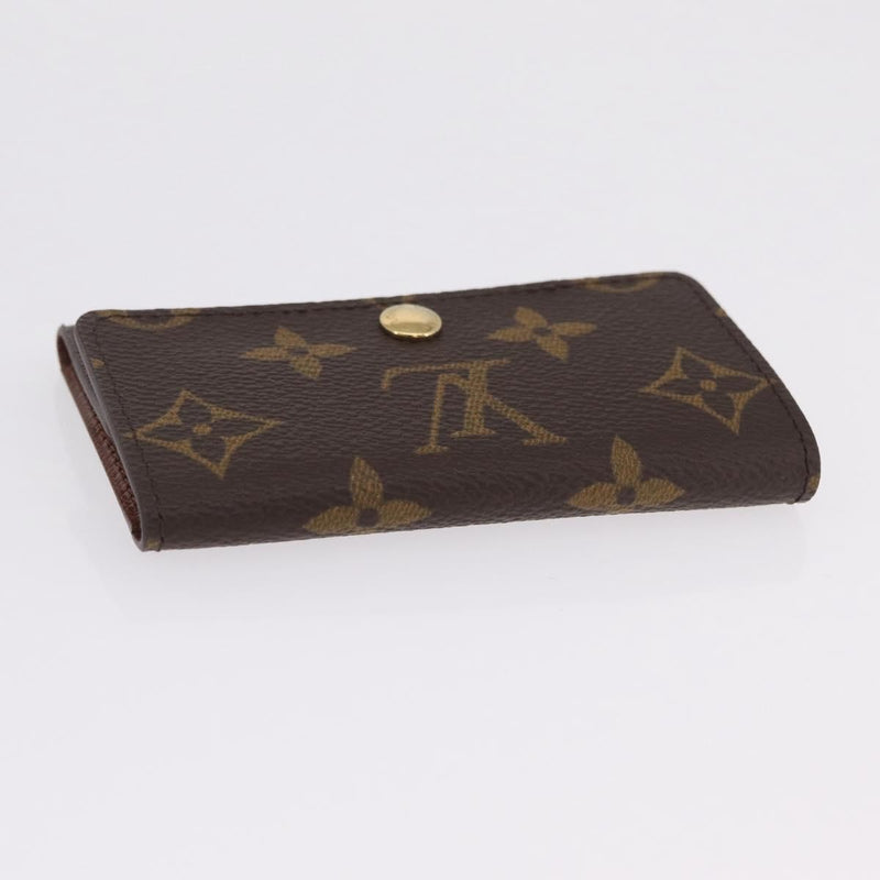 Louis Vuitton Key Case Monogram Canvas Brown Accessory