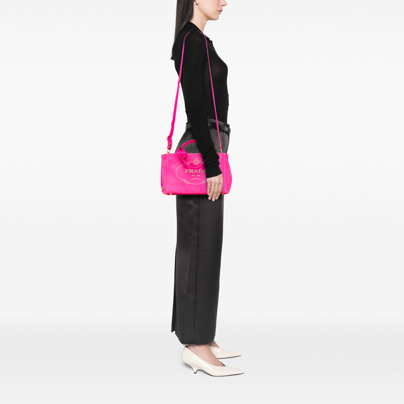 Small Canvas Canapa Logo Satchel - Image 10
