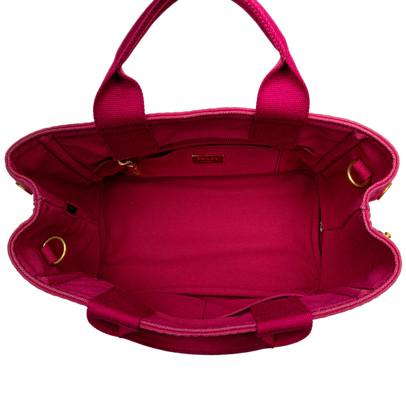 Small Canvas Canapa Logo Satchel - Image 4