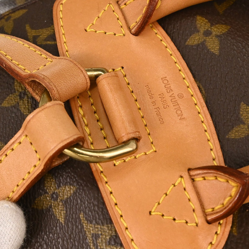 Louis Vuitton Vintage Montsouris Monogram Canvas Brown Bag
