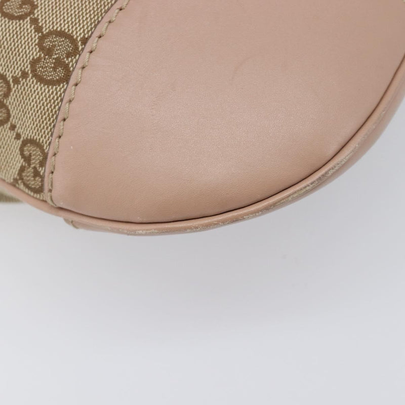 Gucci Mayfair Messenger Gg Canvas And Leather Beige