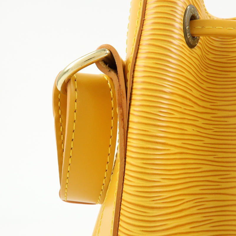 Louis Vuitton Noe Epi Leather Yellow Bag