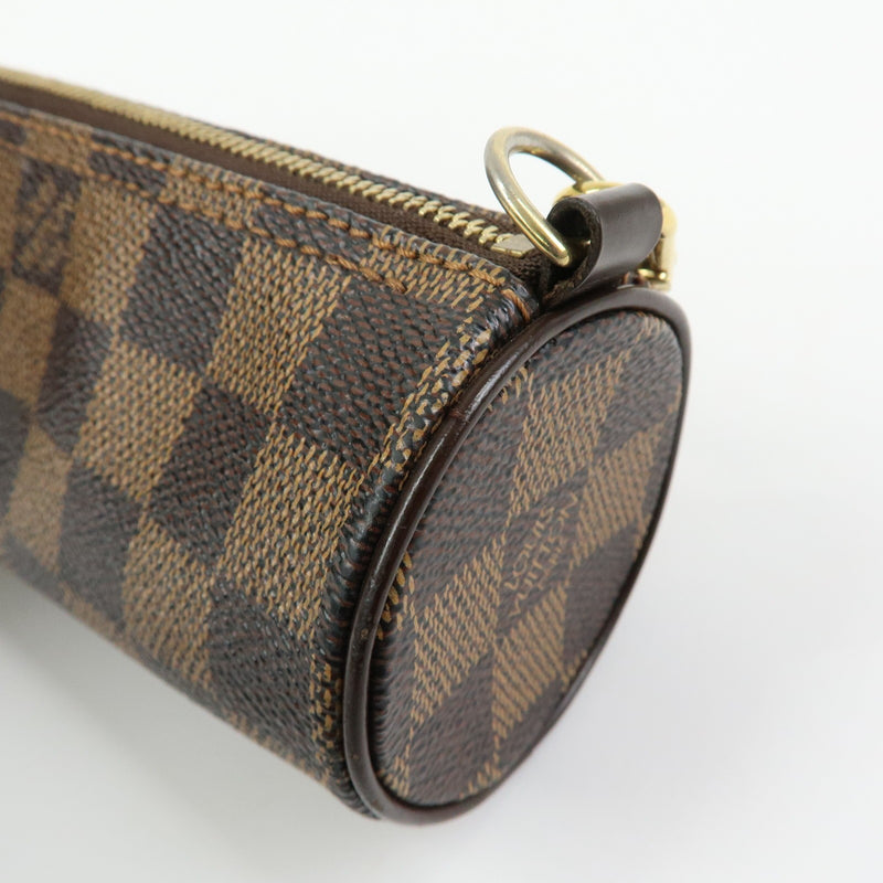 Louis Vuitton Papillon Pochette Damier Brown Canvas Bag