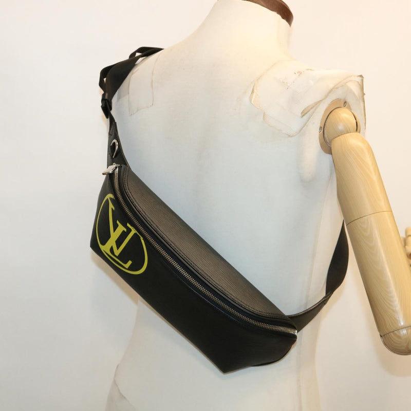 Louis Vuitton Bum Initials Epi Leather Black Bag