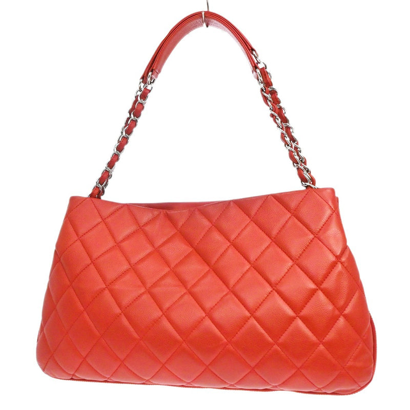 Chanel Timeless Cc Expandable Quilted Caviar Red Leather Bag