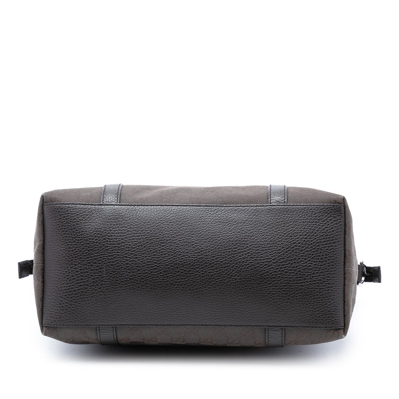 GG Canvas Charm Dome Satchel - Image 3