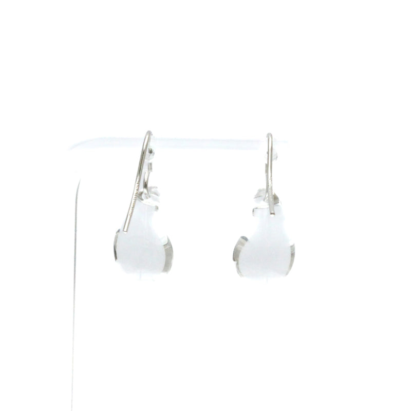 Tiffany & Co. Elsa Peretti Teardrop Platinum With Crystal Silver Bijoux