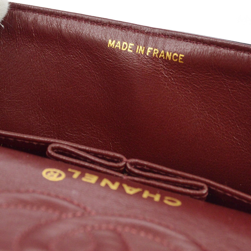 Chanel Classic Flap Quilted Lambskin Black Leather Bag