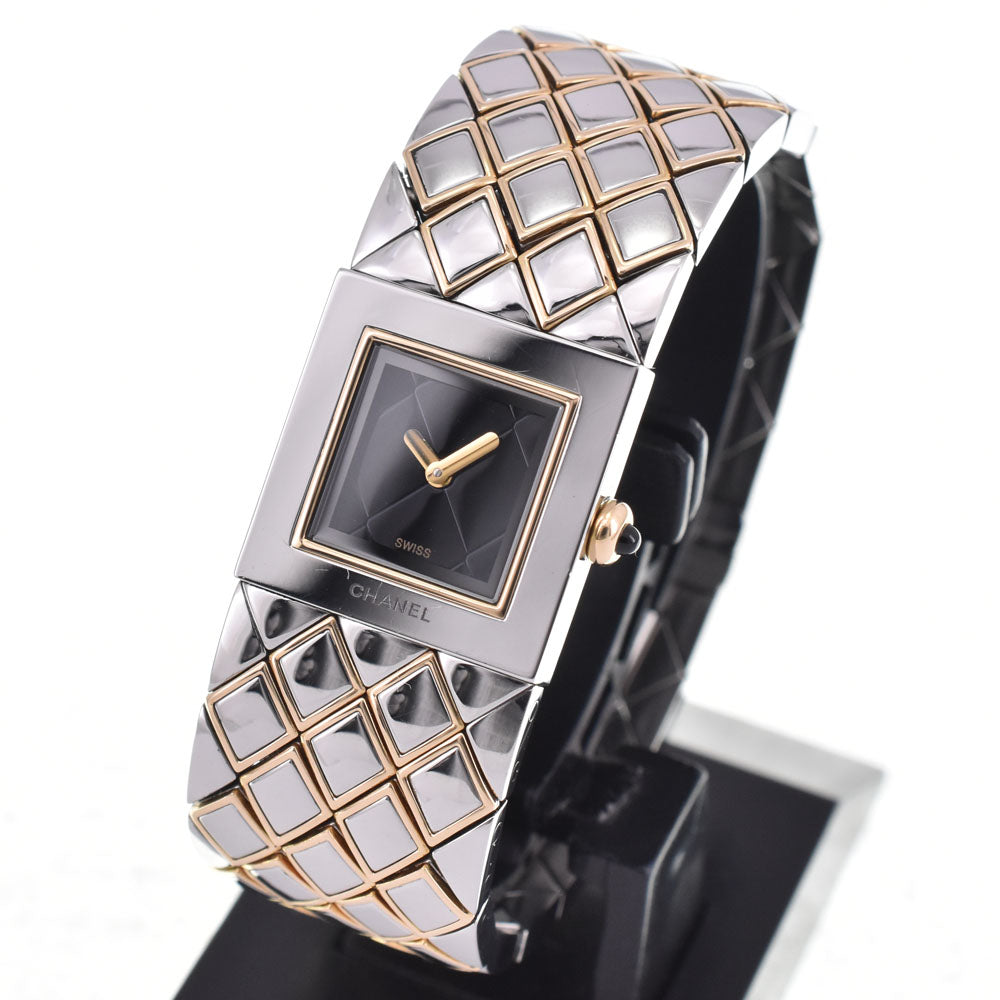 Chanel Matelasse Quartz Stainless Steel Watches