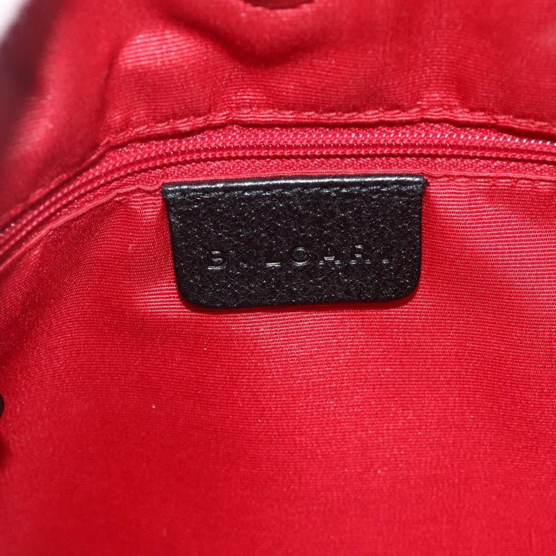 Bvlgari Logomania Canvas Black Bag
