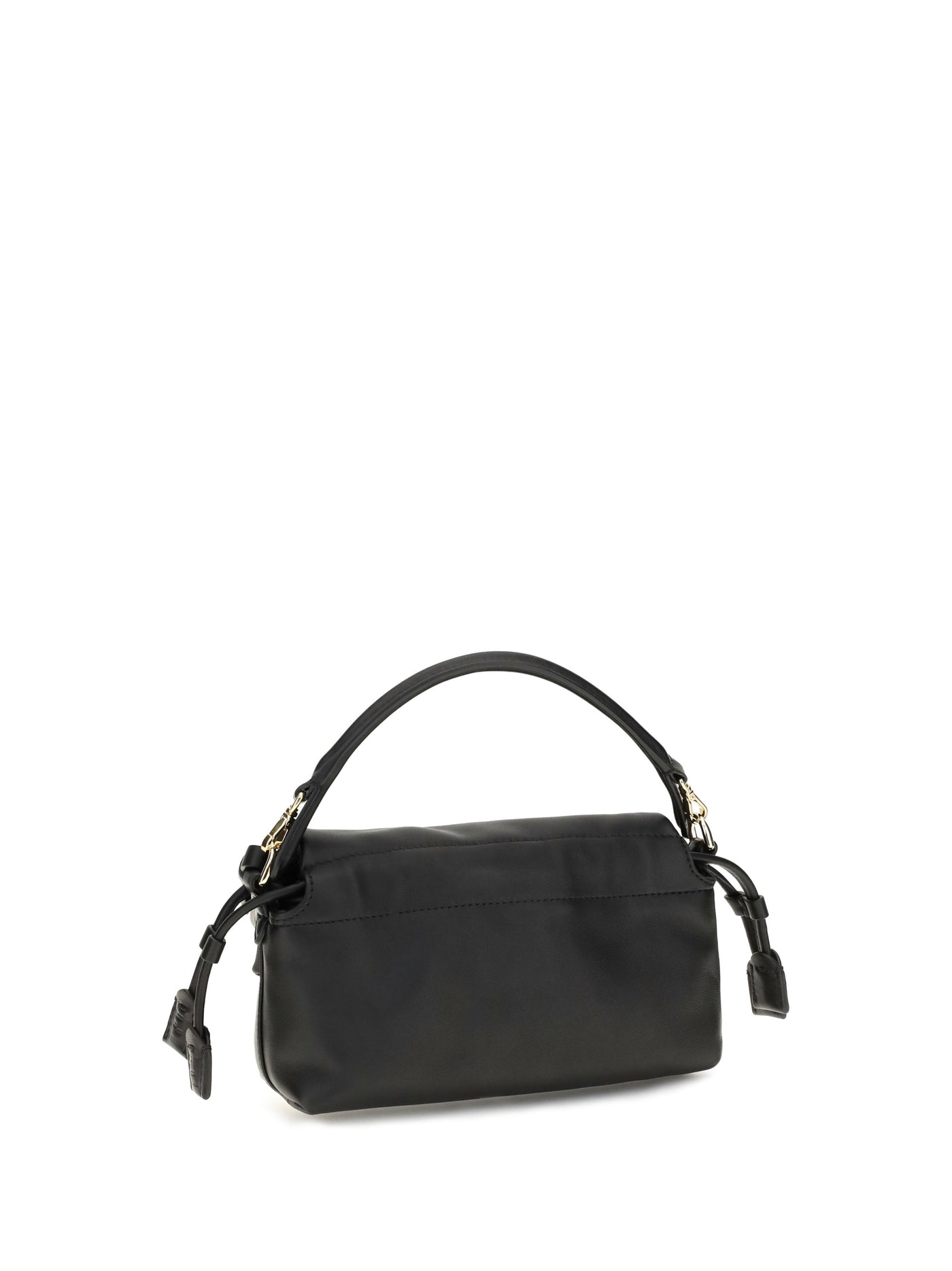 Fendi Baguette Shoulder Bag — Black Upper: Lambskin