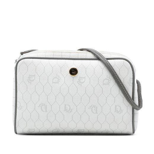 Honeycomb Coated Canvas Crossbody - Image 1