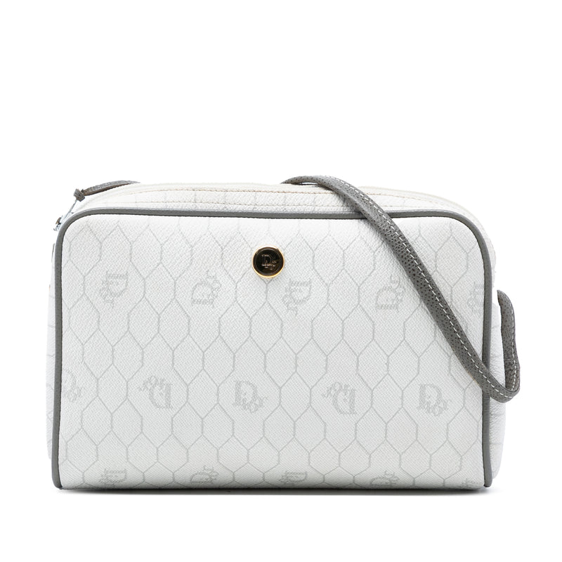Honeycomb Coated Canvas Crossbody