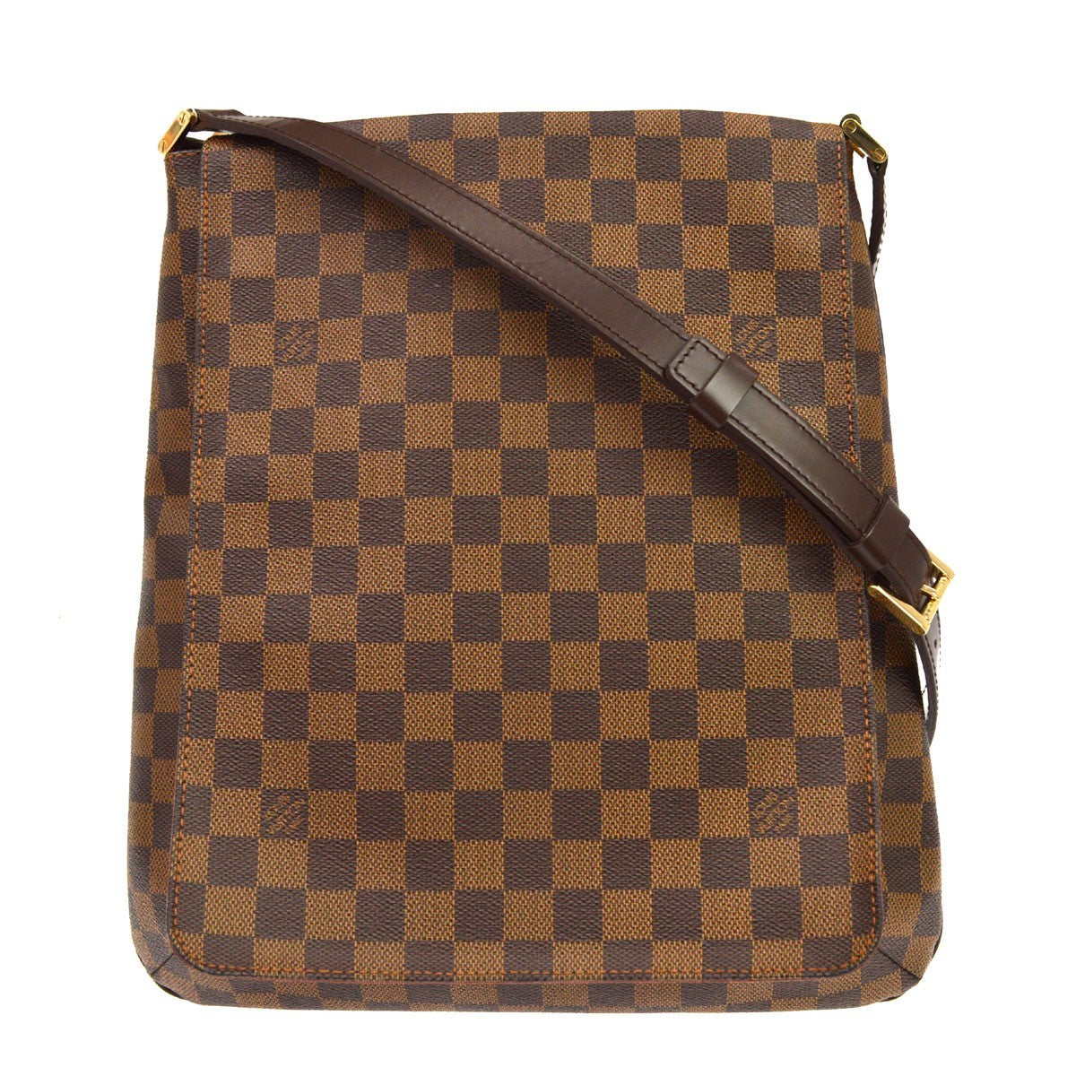 Louis Vuitton Musette Damier Brown Canvas Bag