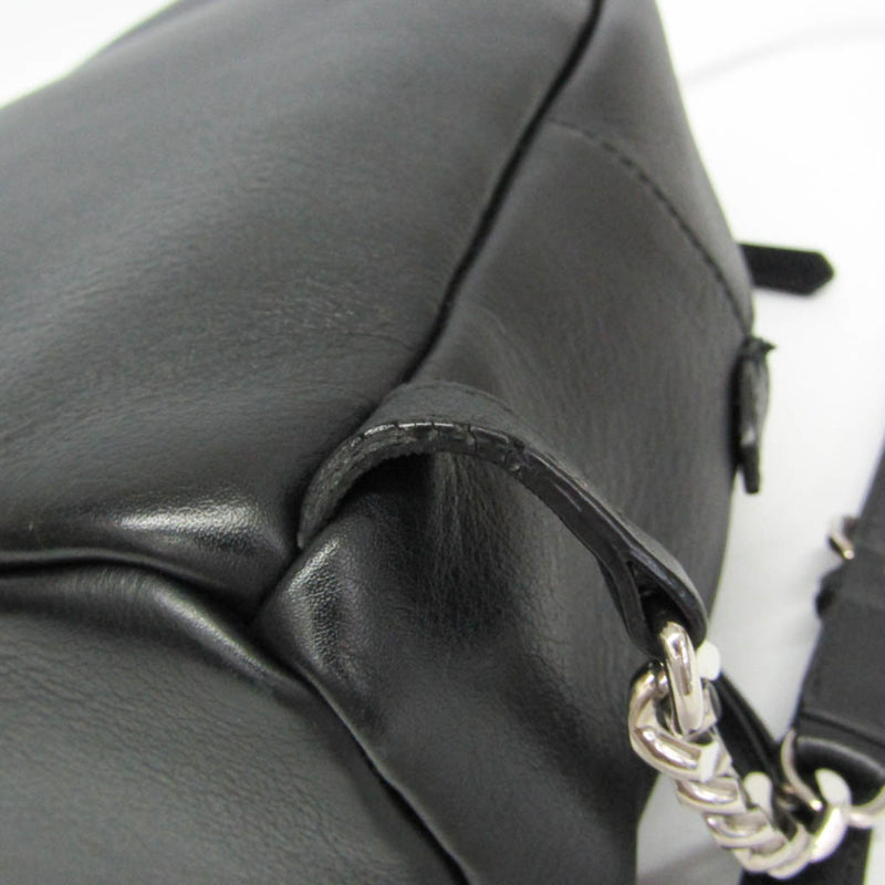 Fendi By The Way Leather With Crystals Black Bag