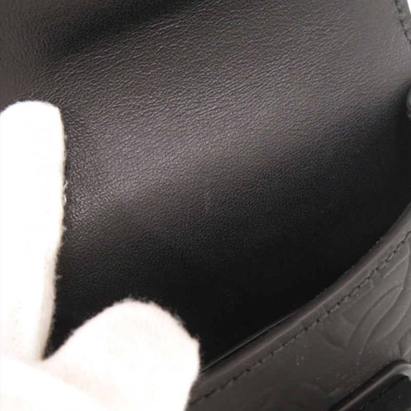 Gancini Embossed Leather Phone Pouch Crossbody - Image 5
