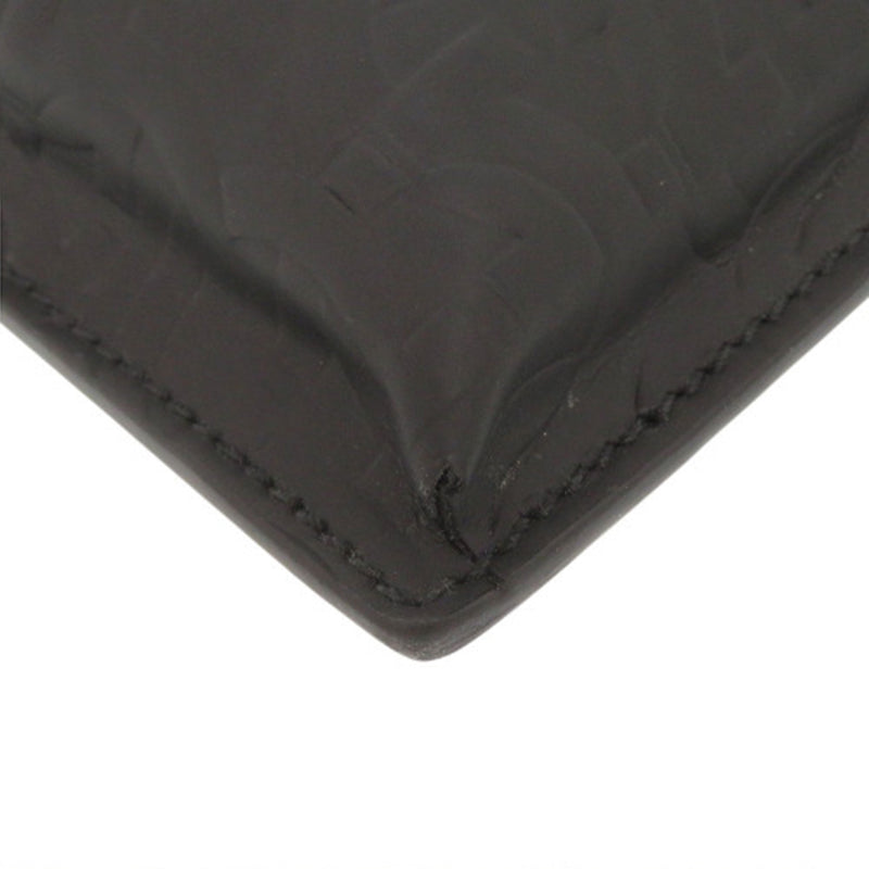 Gancini Embossed Leather Phone Pouch Crossbody - Image 7