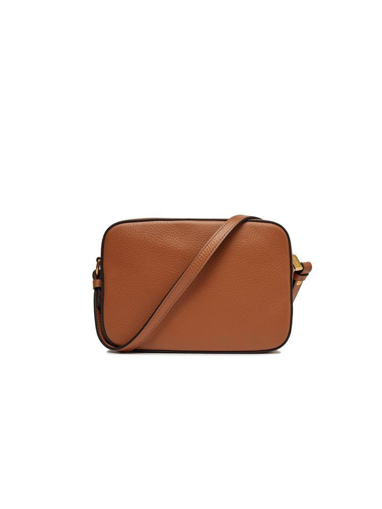 Coccinelle Beat Crossbody Bag — Brown Cowhide