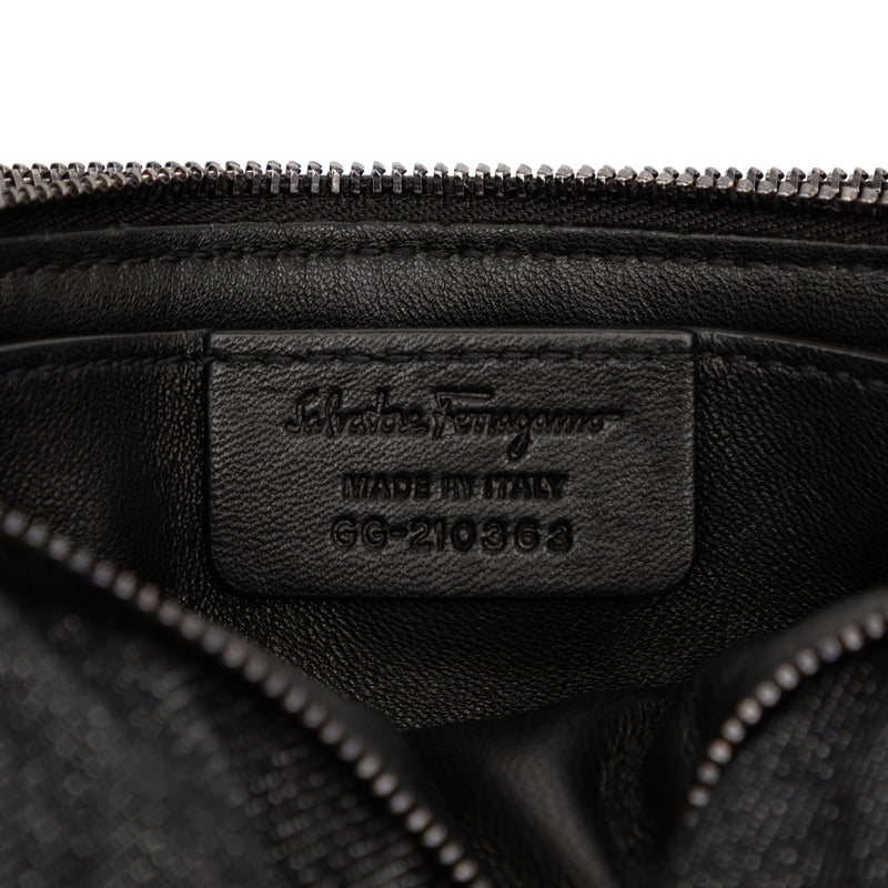 Small Denim Viva Bow Shoulder Bag - Image 5