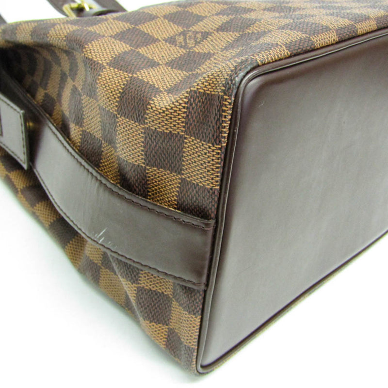 Louis Vuitton Chelsea Damier Ebene Brown Canvas Bag