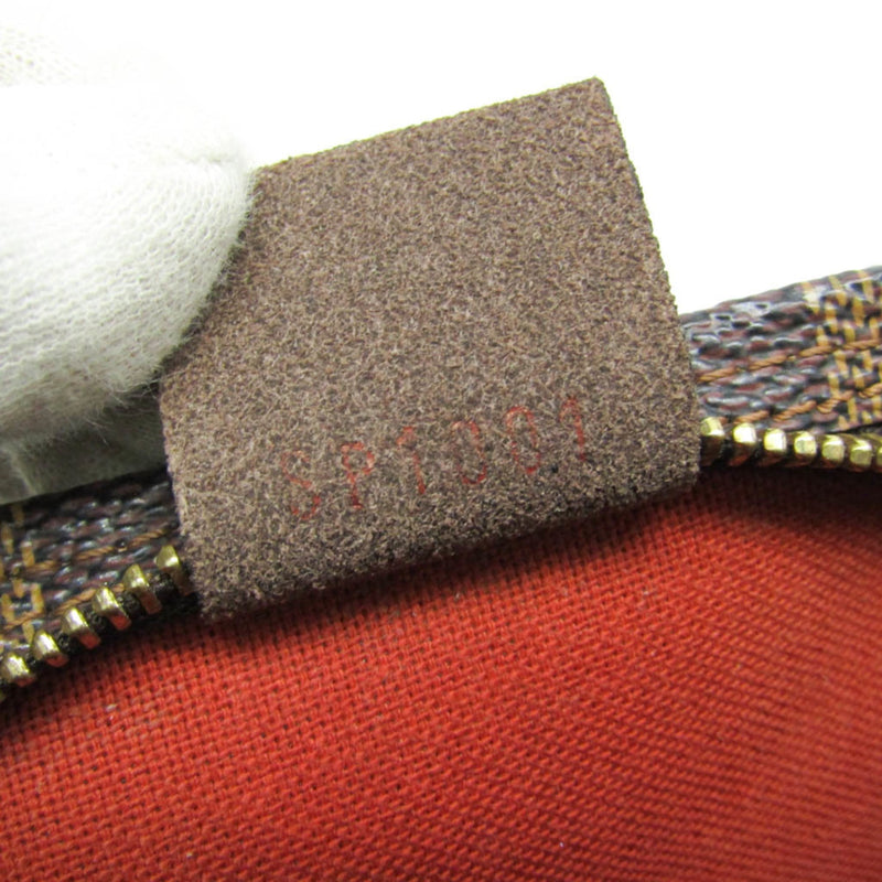 Louis Vuitton Trousse Make Up Damier Brown Canvas Bag