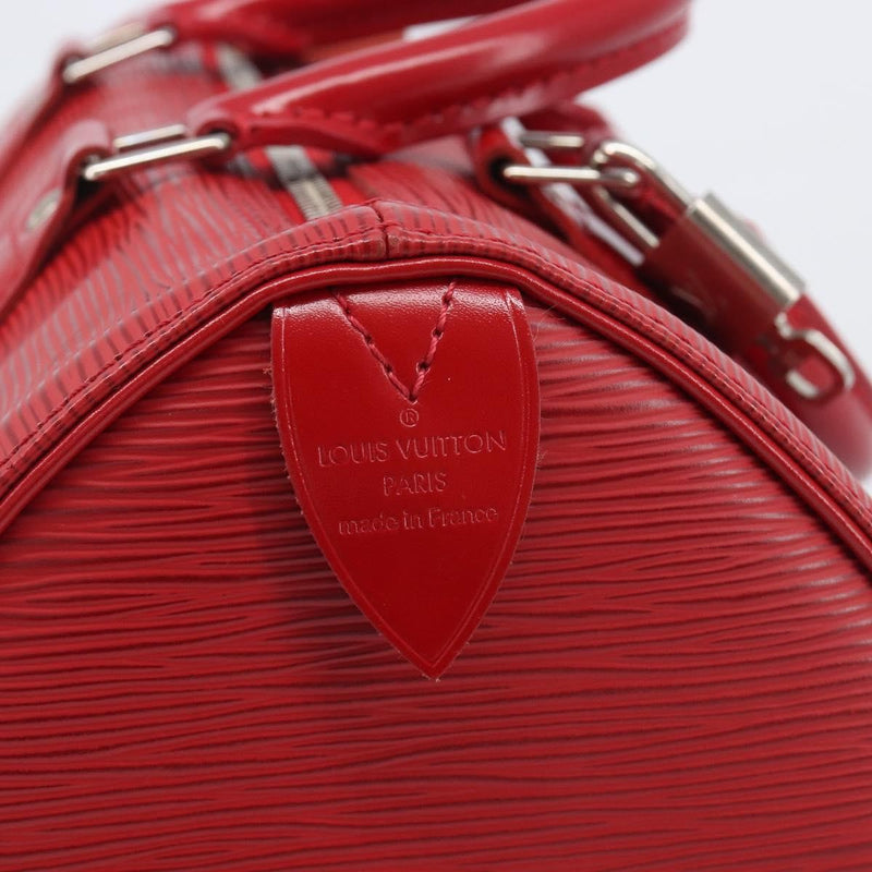 Louis Vuitton Speedy Epi Leather Red Bag