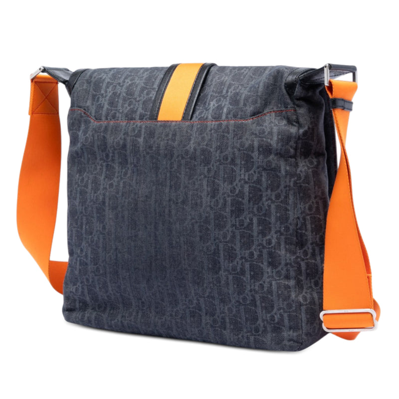 Diorissimo Denim Flight Messenger Bag - Image 2