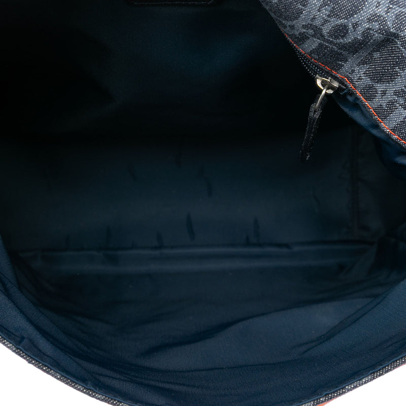 Diorissimo Denim Flight Messenger Bag - Image 4