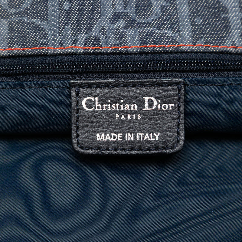 Diorissimo Denim Flight Messenger Bag - Image 5